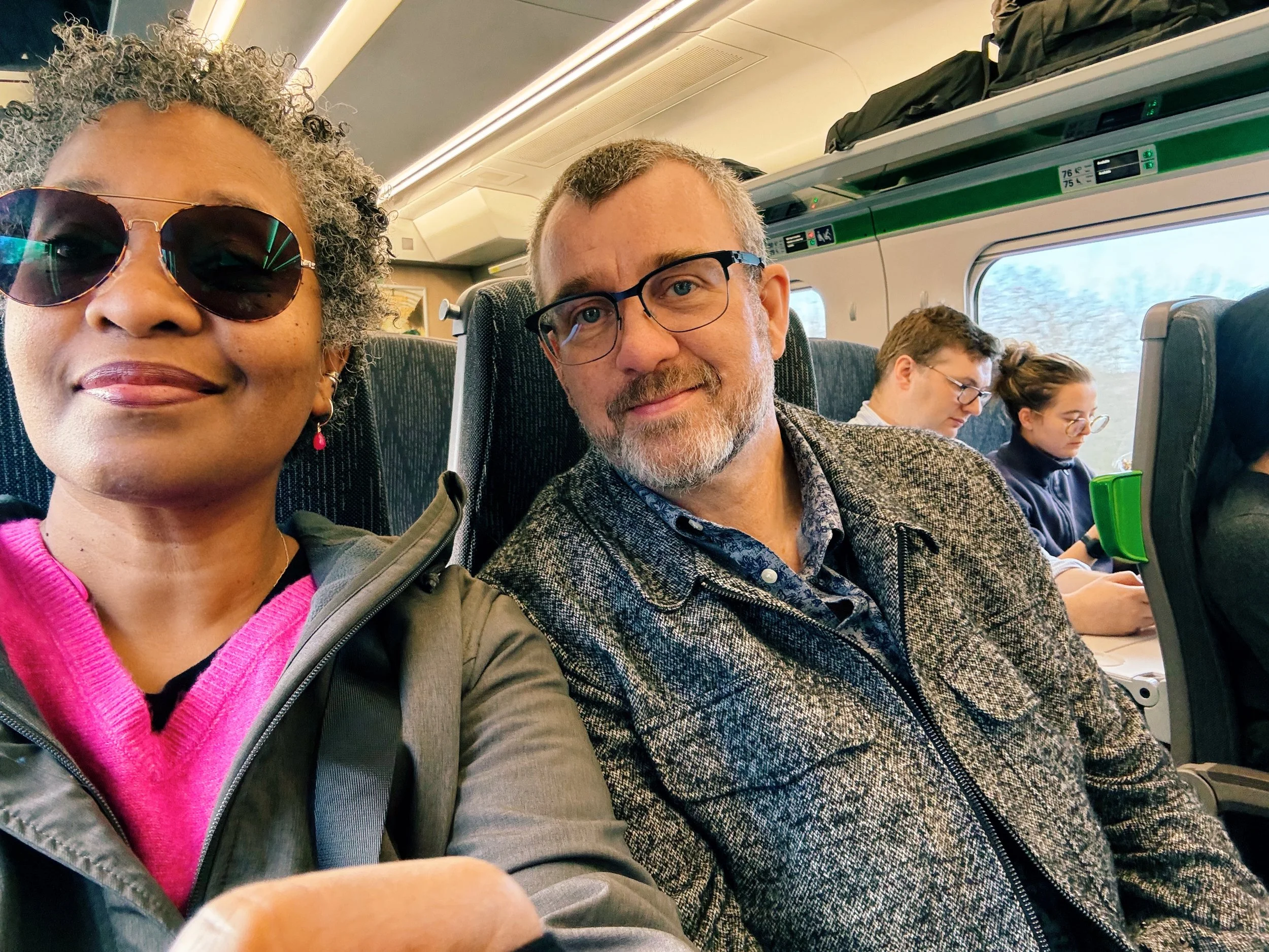 but just look at us holding on