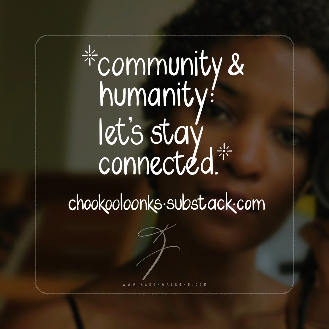 COMMUNITY + HUMANITY &gt; AUDIENCE + FOLLOWERS

Yeah, I said it.

On today's Substack, I talk about the evolution of personal narrative online, and why I'm returning to my values. It's not you, it's Z*ck.

To that end, come join me -- this graphic sh