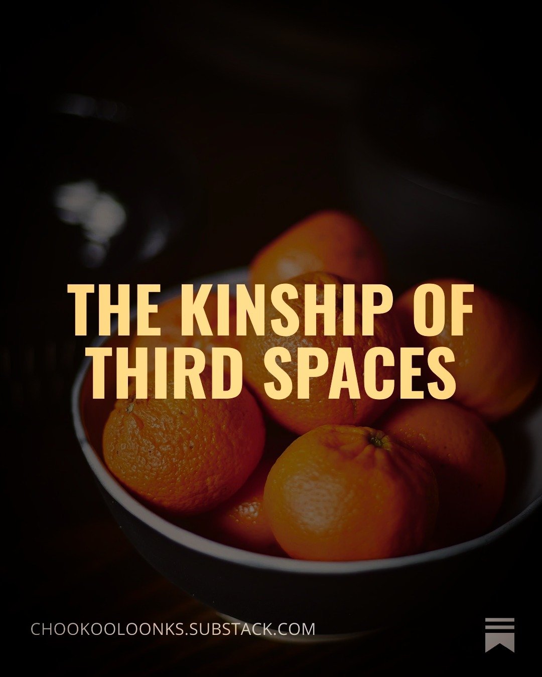 "...rather than simply being a workshop where I have access to a wheel, the pottery has become a home-away-from-home, a &ldquo;third space&rdquo; &mdash; that place that&rsquo;s not home and not work, but where I still connect with others in com