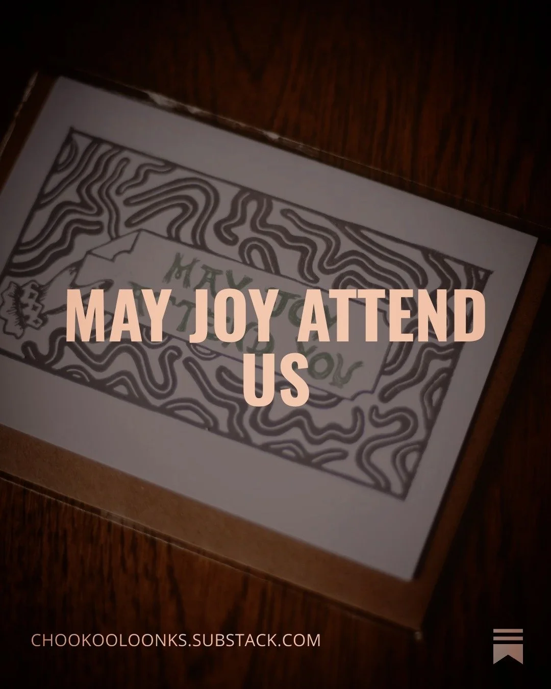 "I&rsquo;ve long held that joy is fully ours to make, and the cheat code to joy is gratitude: by taking stock of the good things in our day-to-day moments, over time we suddenly discover that we&rsquo;re living joyful lives. But this phrase &mda