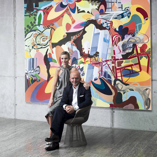 Christian Boros and Karen Lohmann