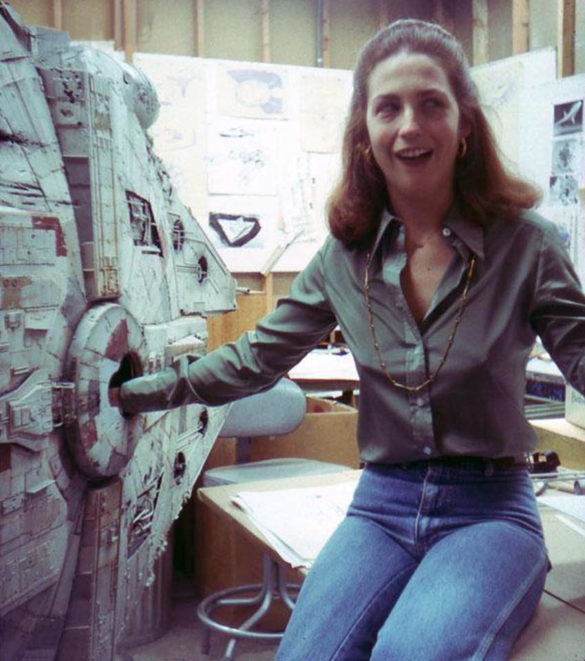 Connie McCrum (Editorial) at ILM circa 1977