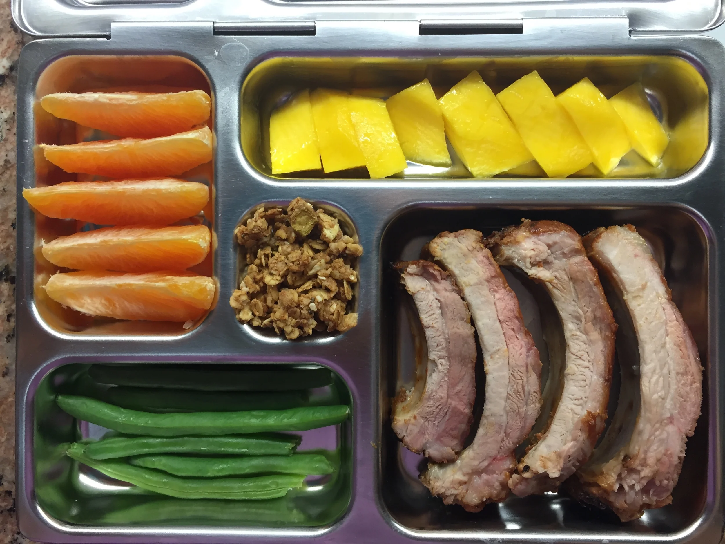 School Lunch (with Meat)