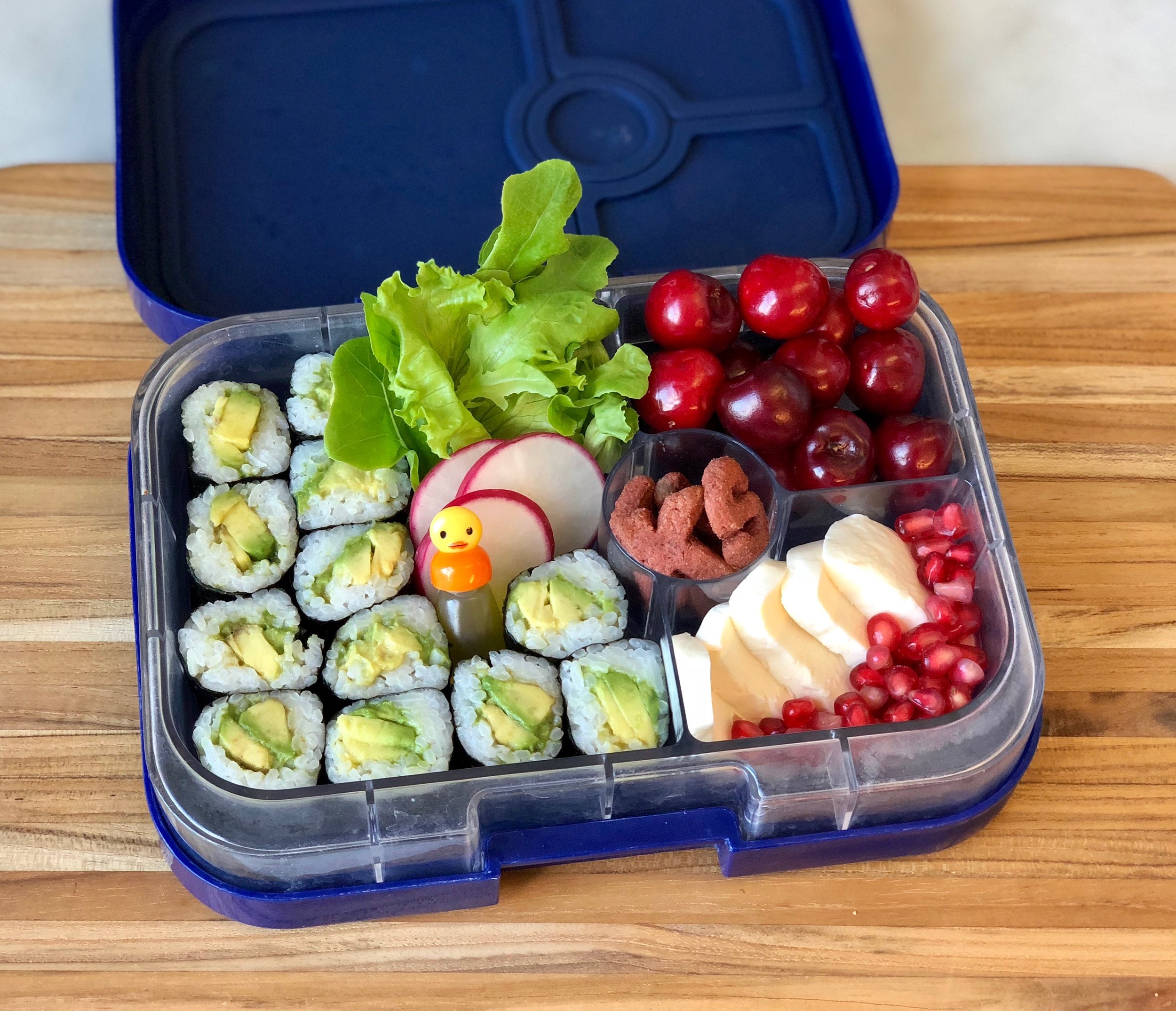 YumBox Panino Bento Lunch Box, Hello Green