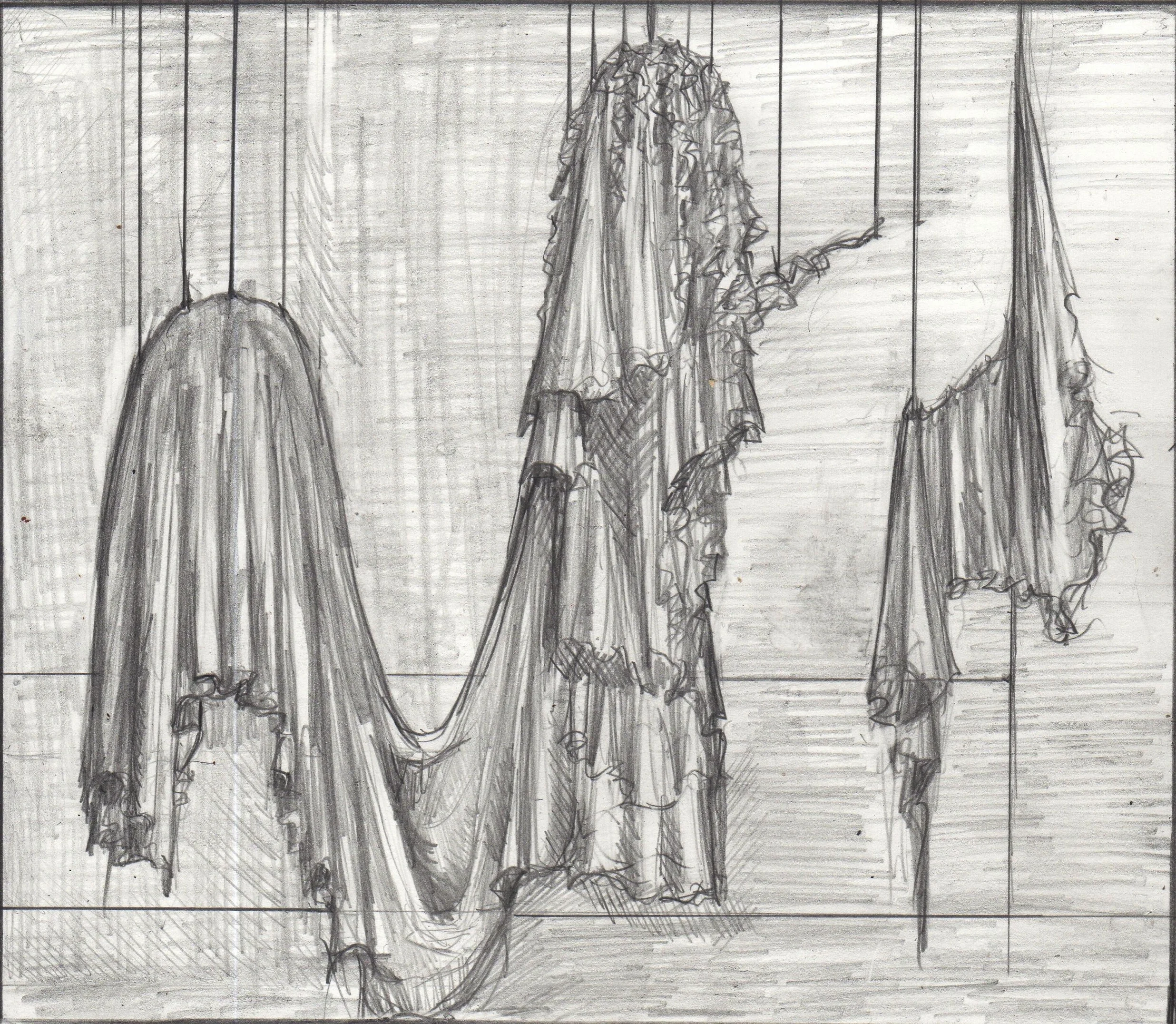 STUDY, graphite on paper, 2014