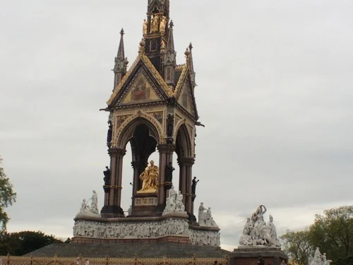 A wicked statue of Prince Albert