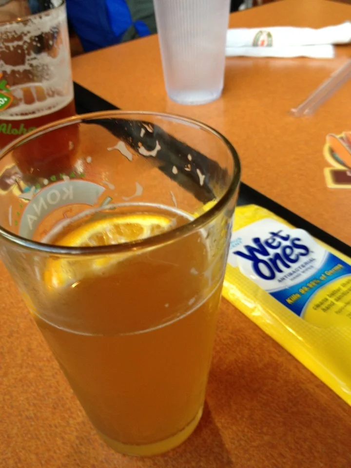 I had Beer, Ann had something ligher