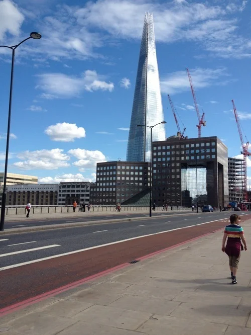 Lots and lots of construction in London