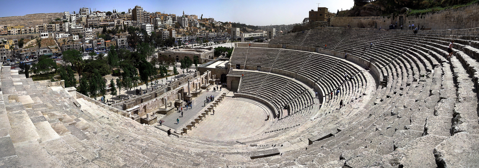 Roman amphitheater in Amma