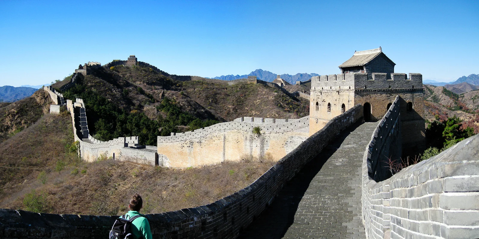 The Great Wall of China at Jinshanling