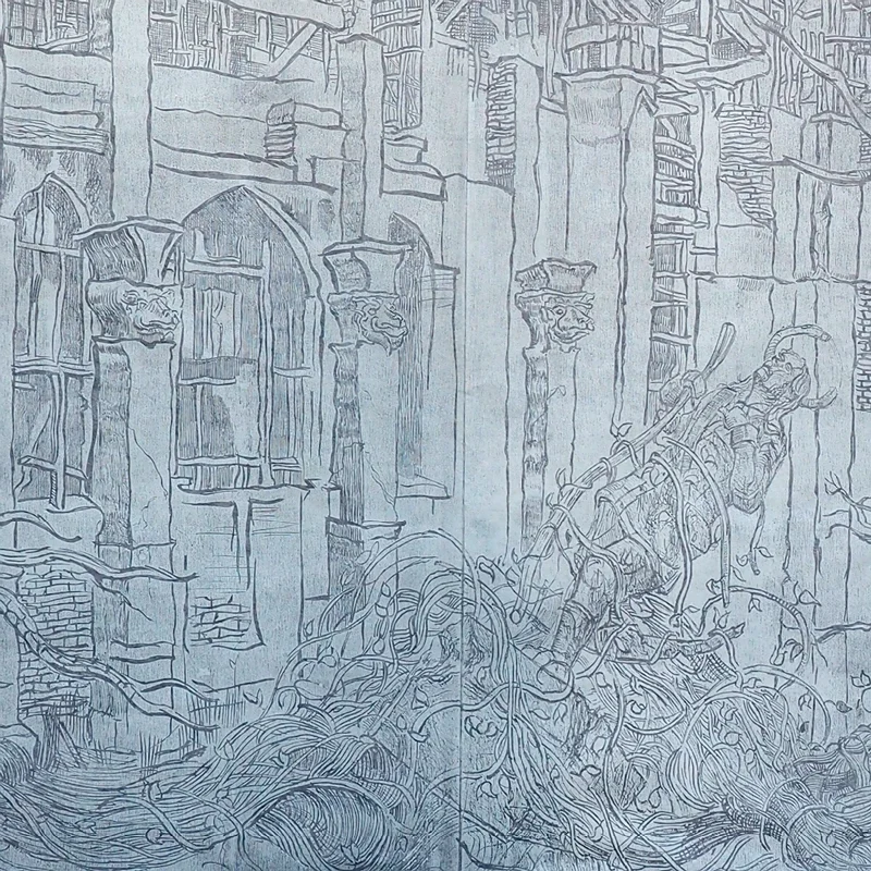 Vision of Isidore (detail)