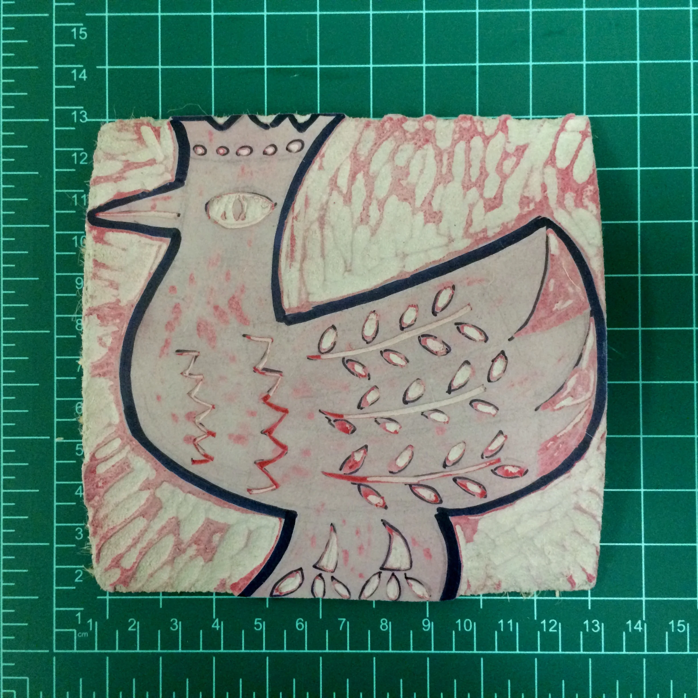 Linoleum Block - Croatia Toy