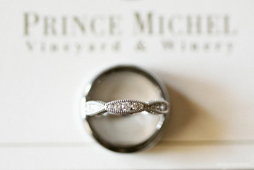 Prince Michel Vineyard and Winery Wedding, Maria Vicencio Photography