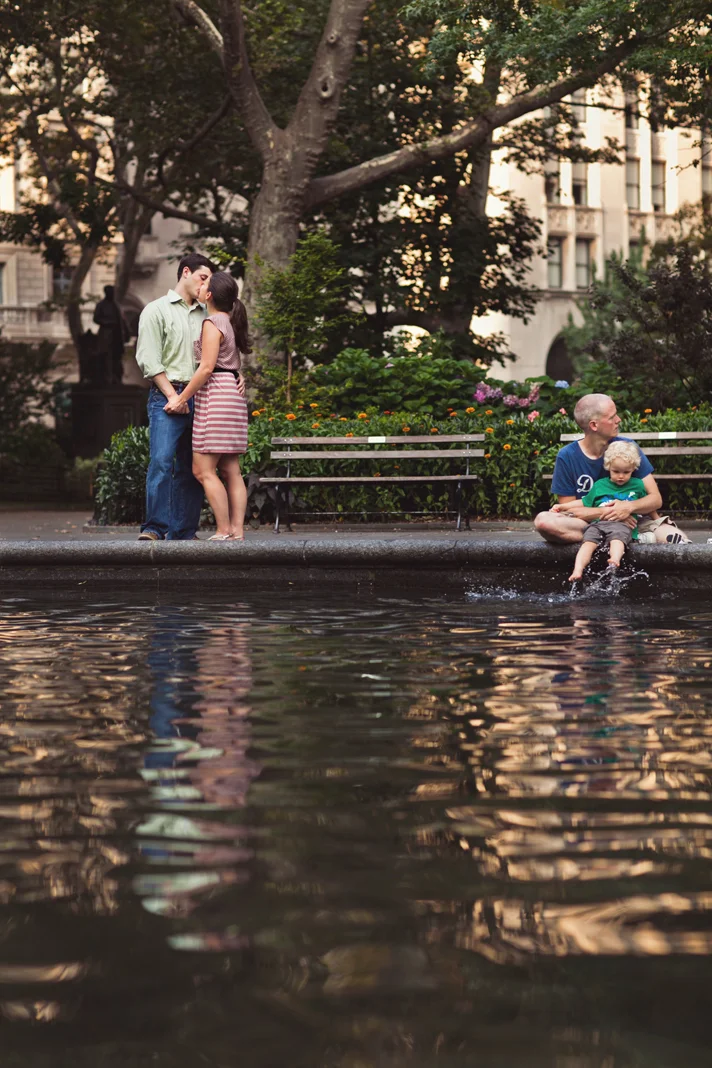 NYC engagement session