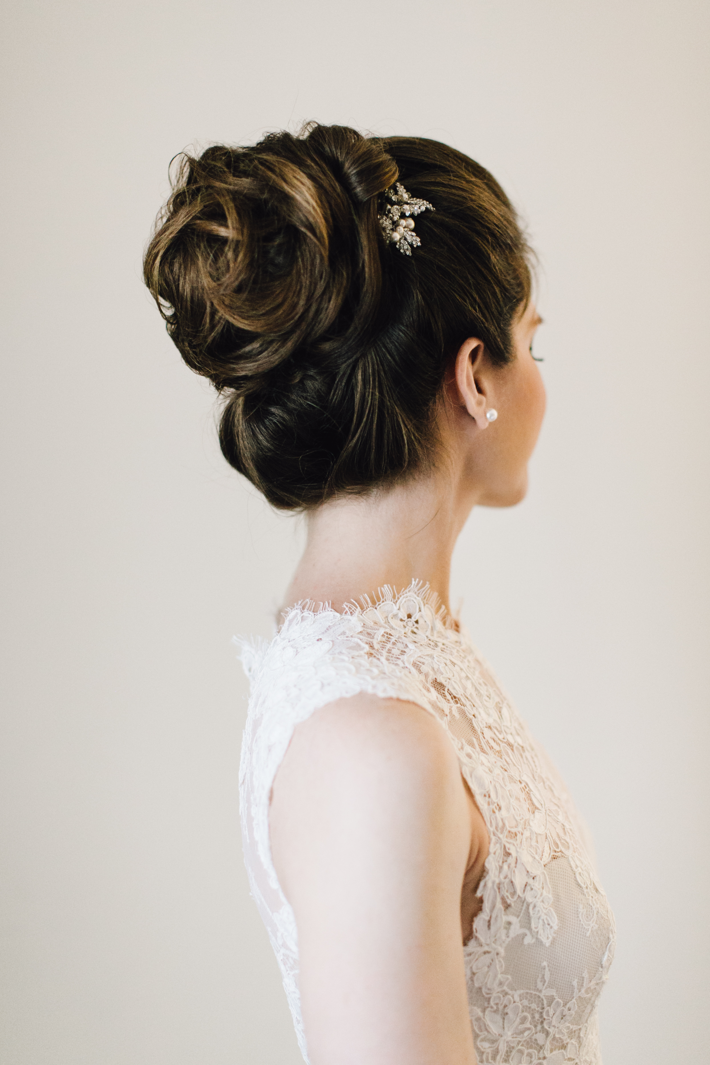 Back of bride's hair by Bridal Hair by Remona - Maria Vicencio Photography Weddings