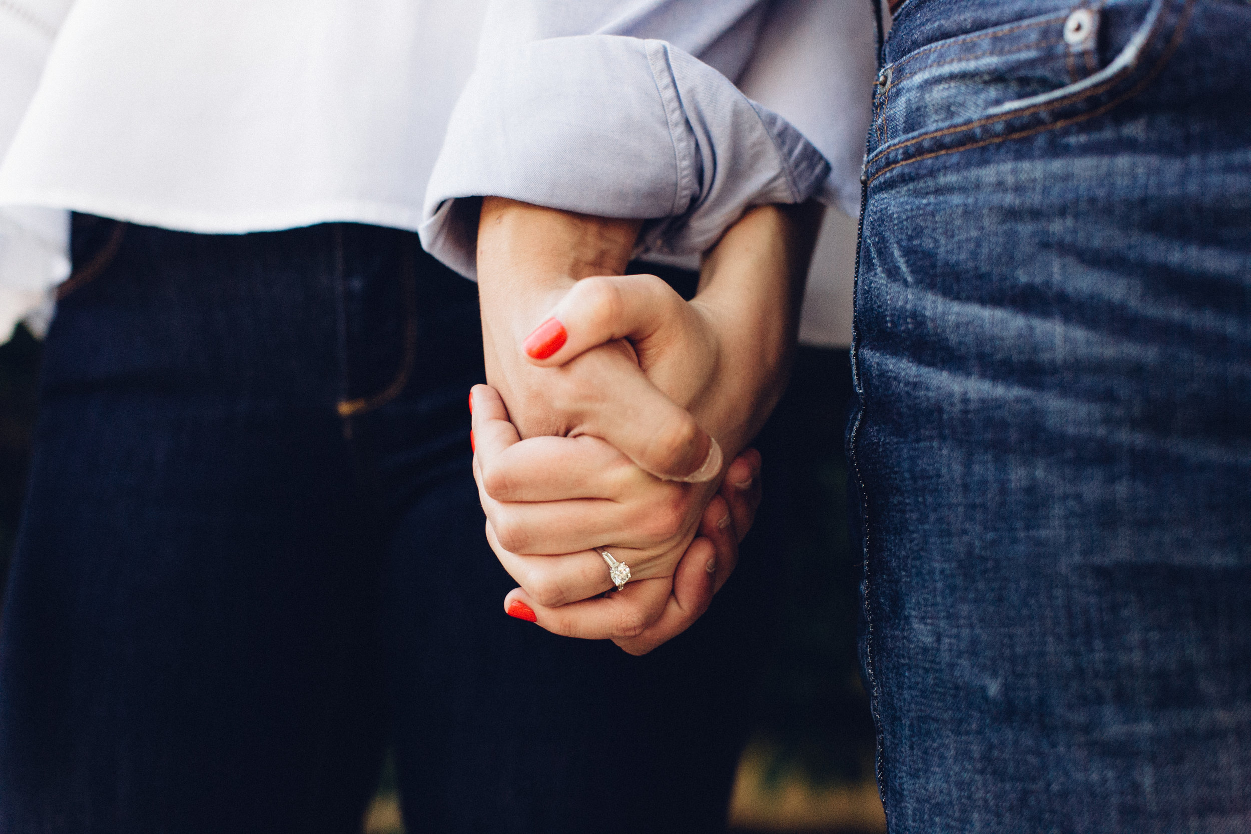 Old Town Alexandria Engagement Photo by Maria Vicencio Photography