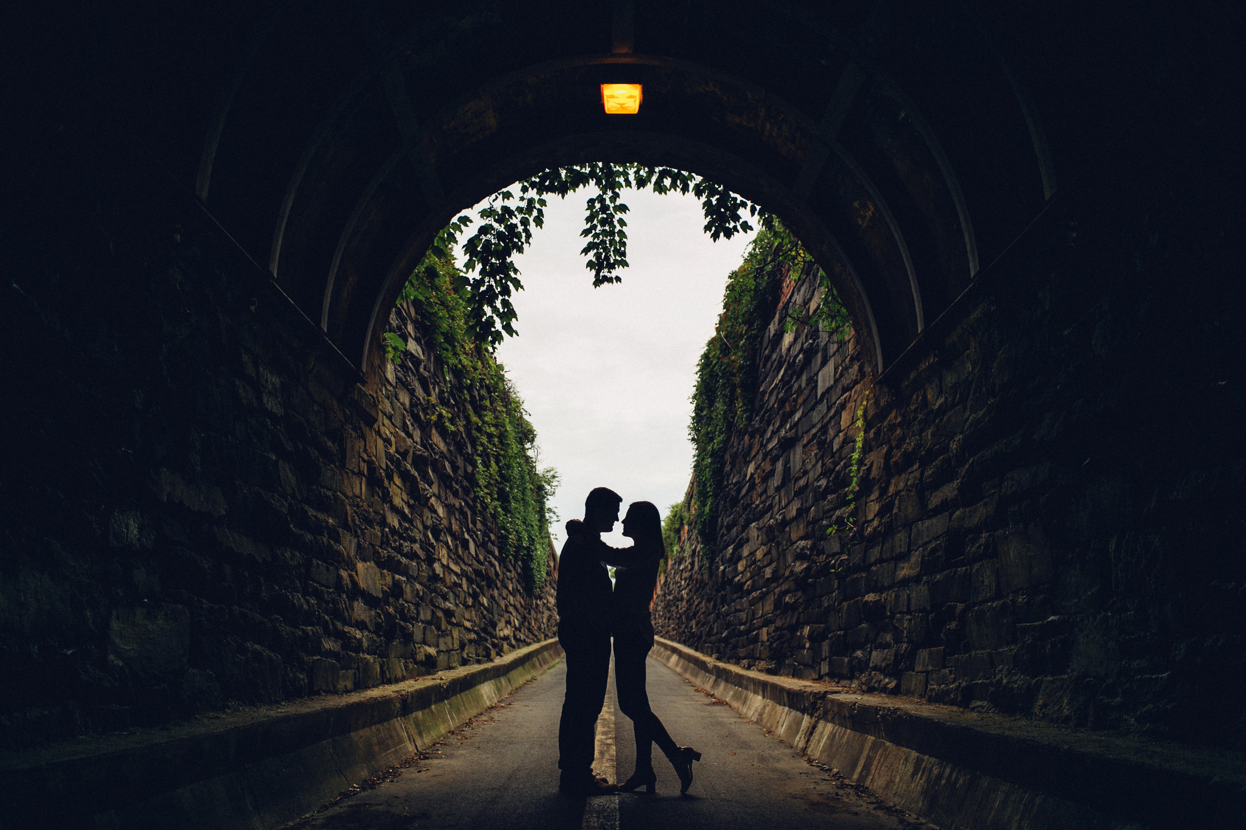 Old Town Alexandria Engagement Photo by Maria Vicencio Photography