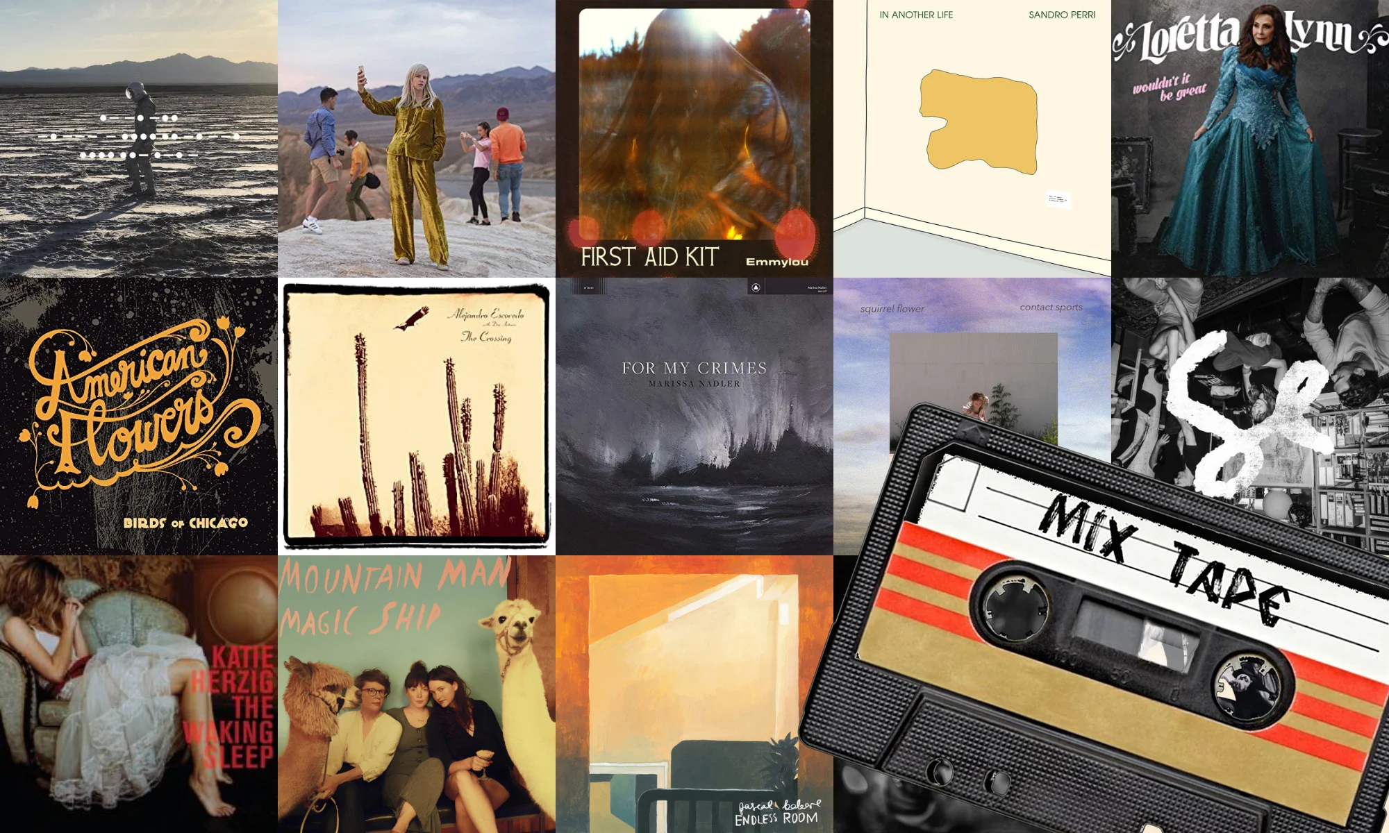 Elan’s October 2018 Mixtape album covers