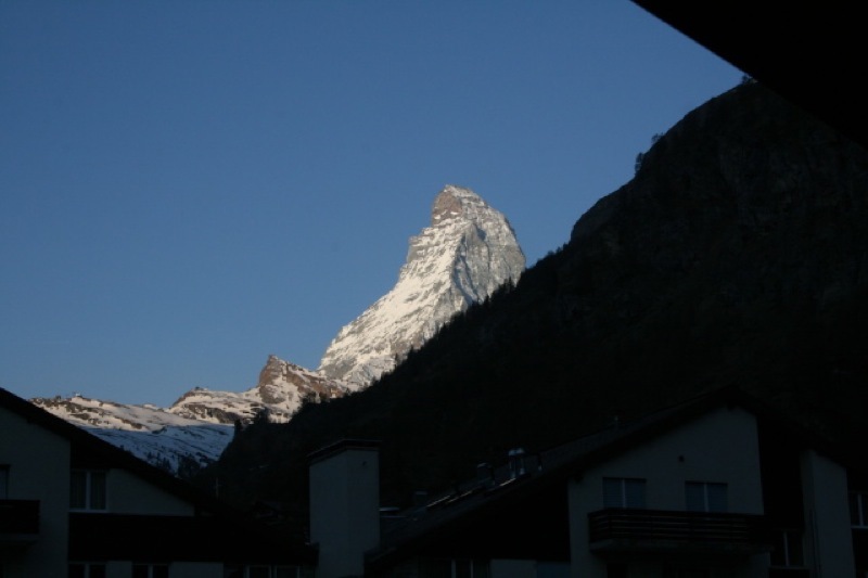 Matterhorn sett fra Zermatt