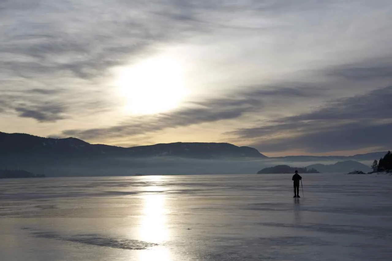 Steinsfjorden i Buskerud