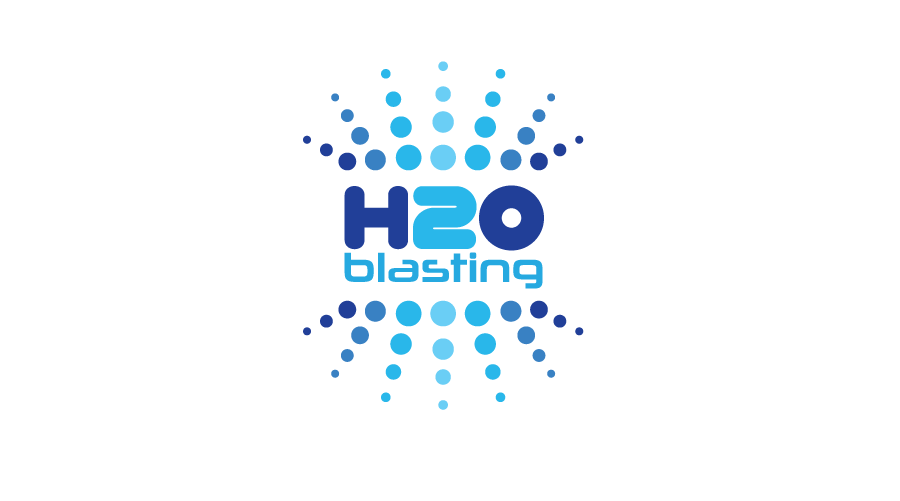  H2O Blasting&nbsp;Logo / Brand Design 