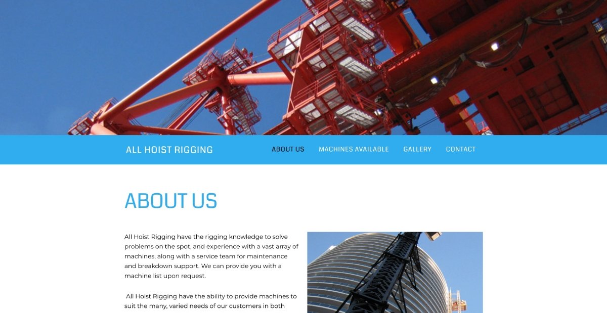   www.ahrigging.com.au  