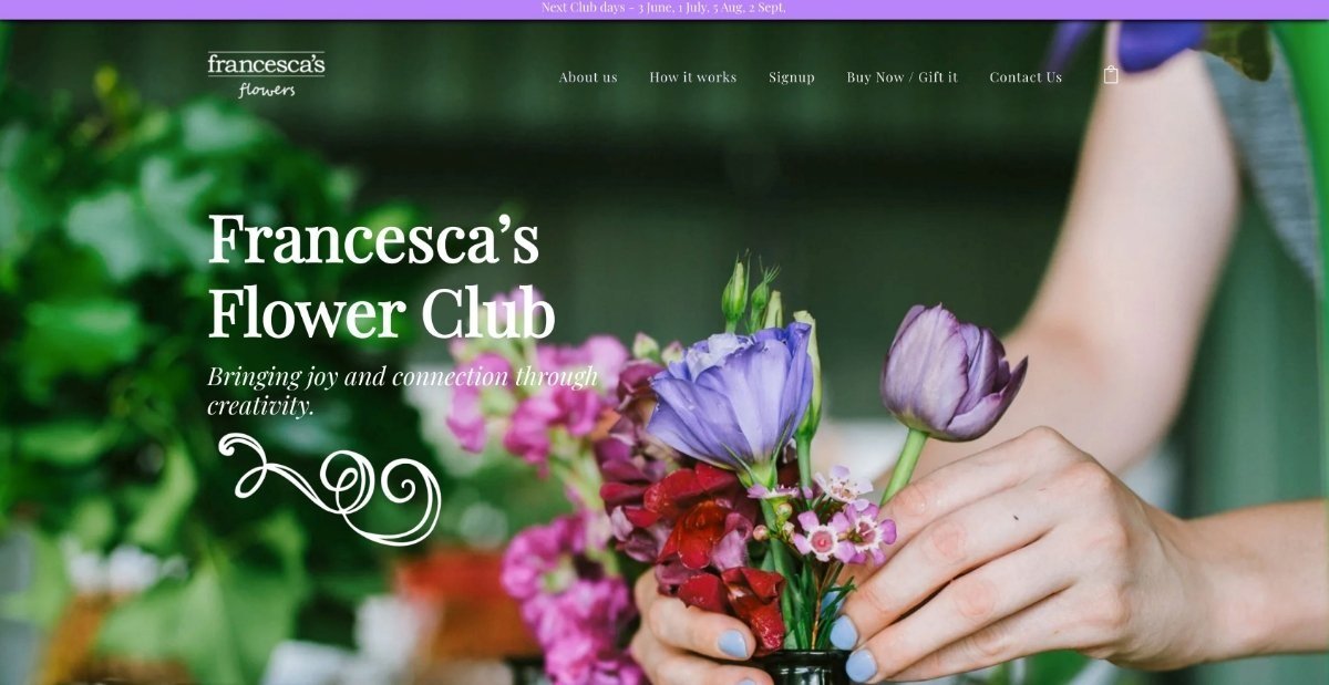   francescasflowerclub.com.au  