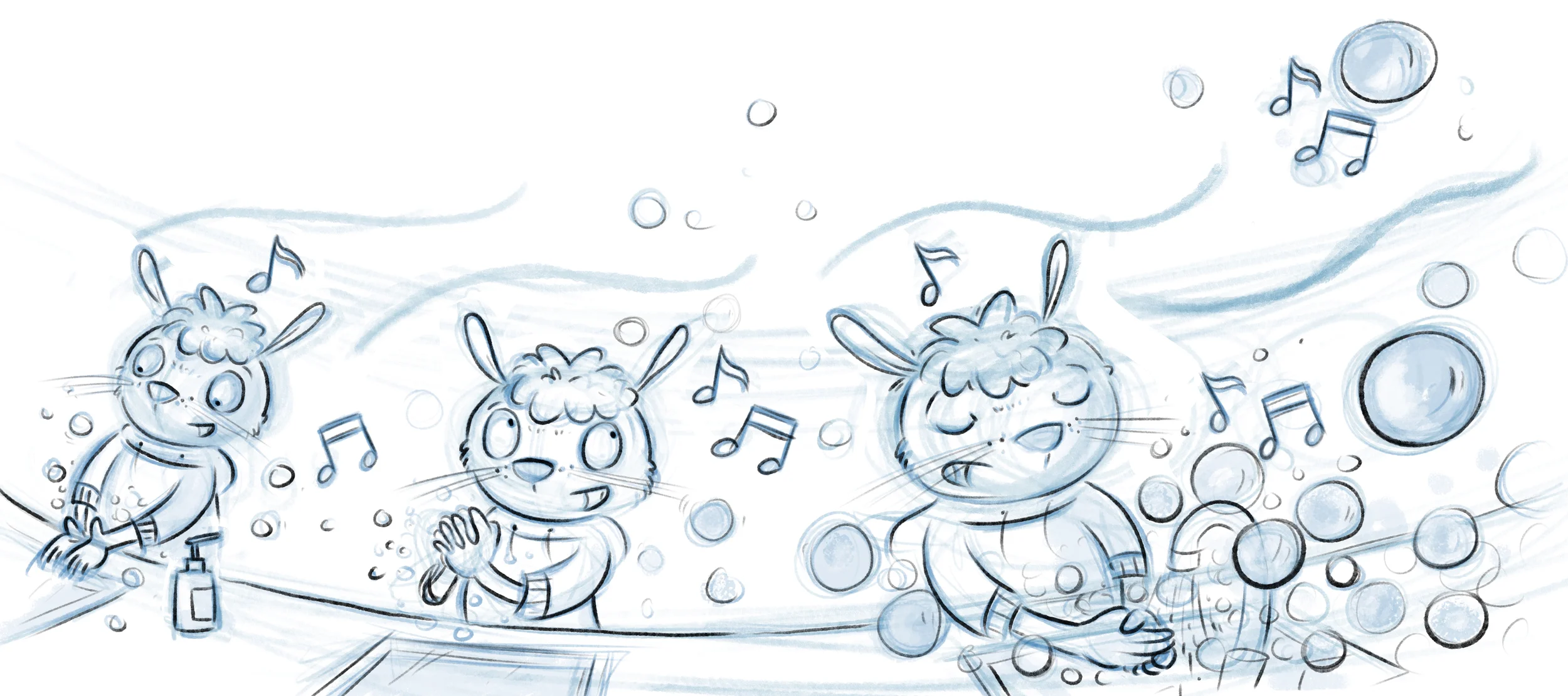Sketch from Scrubba Dub, Carlos