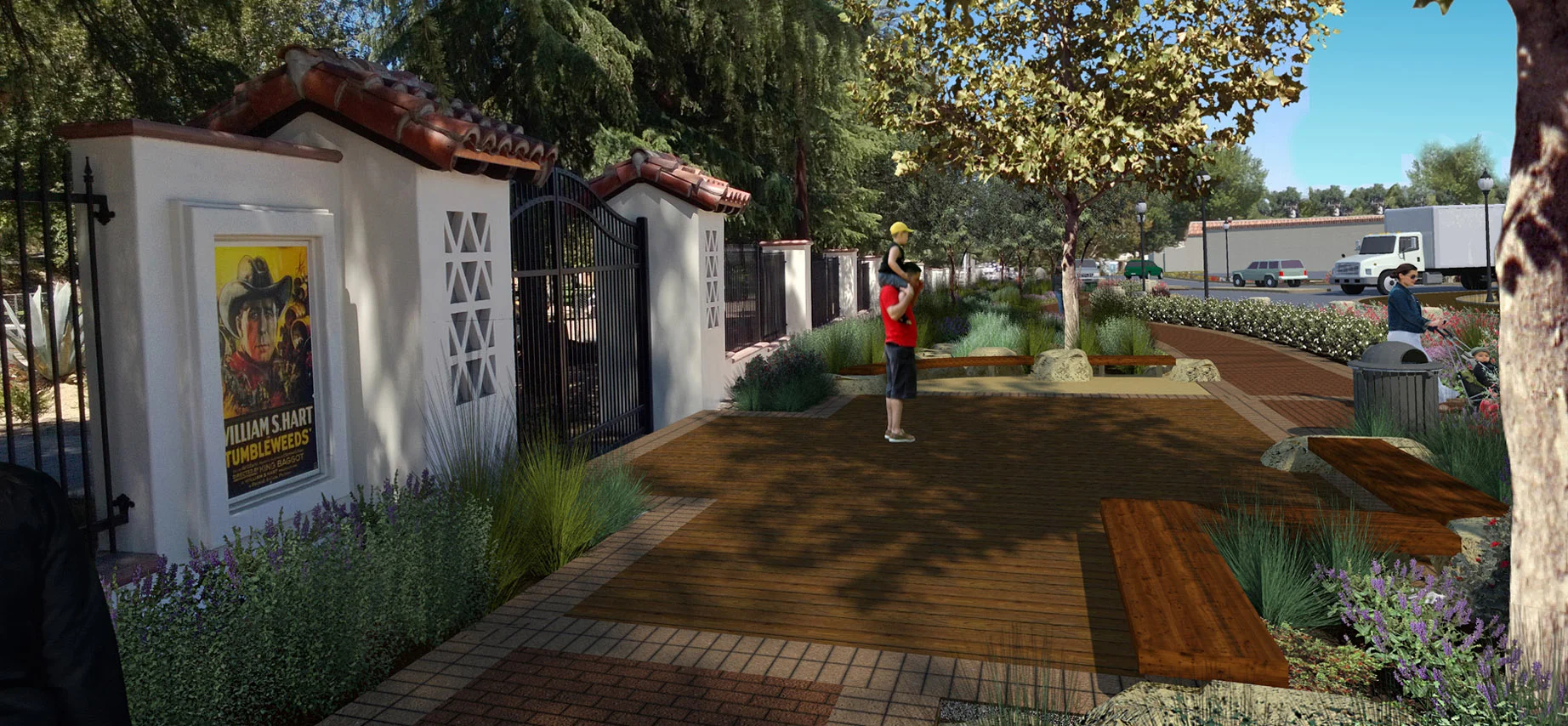  The use of existing landmarks and context can provide the perfect backdrop to help envision design solutions. 
