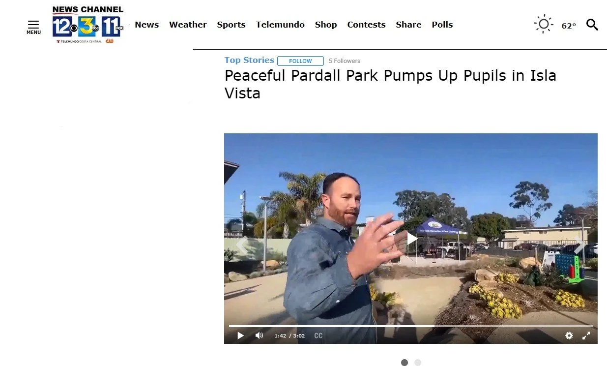 Peaceful Pardall Park Pumps Up Pupils in Isla Vista