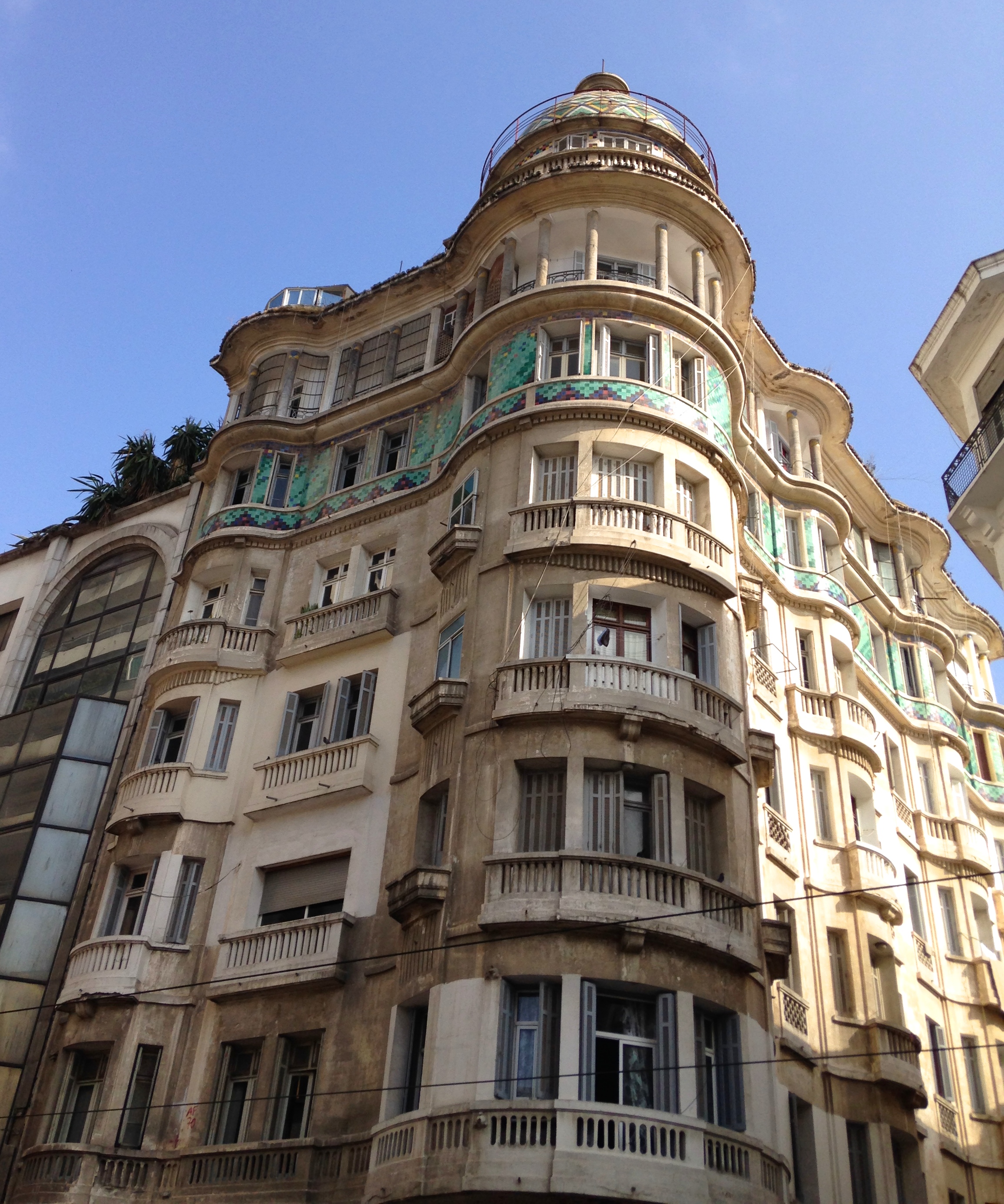 Casablanca architecture reminds me of Cairo