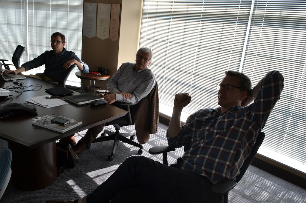 Early JJ's meeting with Jon Sr., Mark Bruinooge