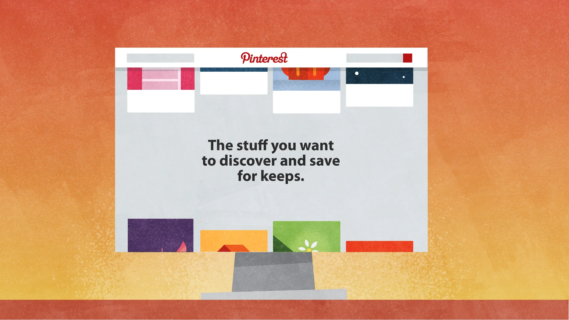 These frames set the tone for how the UI was simplified and how the pins interacted with it