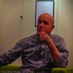 Iain Sinclair at the University of Kent, Oct-2012
