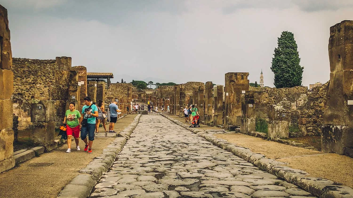 A street in Pompeii