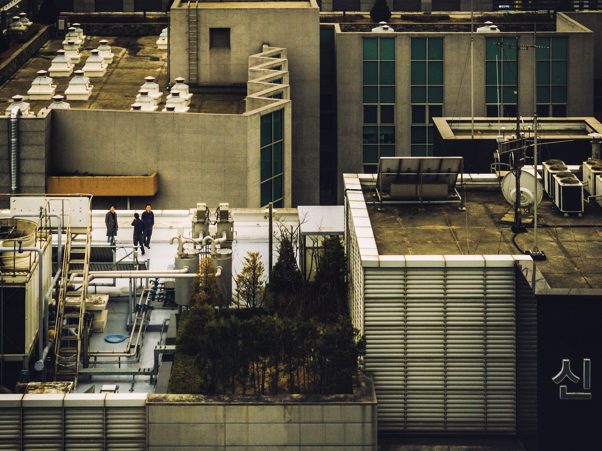 Pangyo, Seoul: View from a guest room, Courtyard Hotel