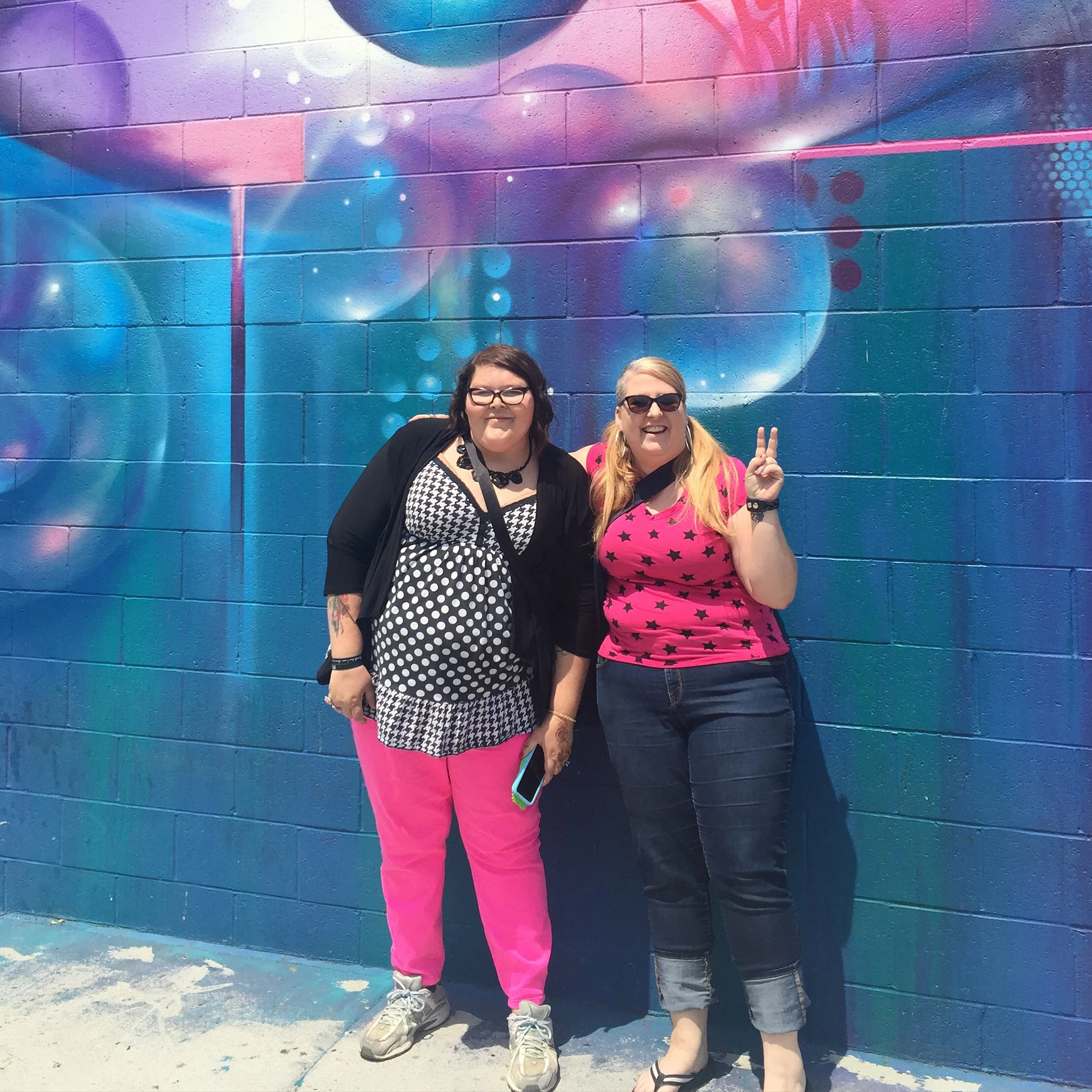 Becca and I in downtown LA.