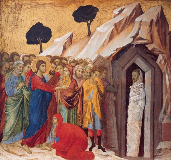 'The_Raising_of_Lazarus',_tempera_and_gold_on_panel_by_Duccio_di_Buoninsegna,_1310–11,_Kimbell_Art_Museum.jpg