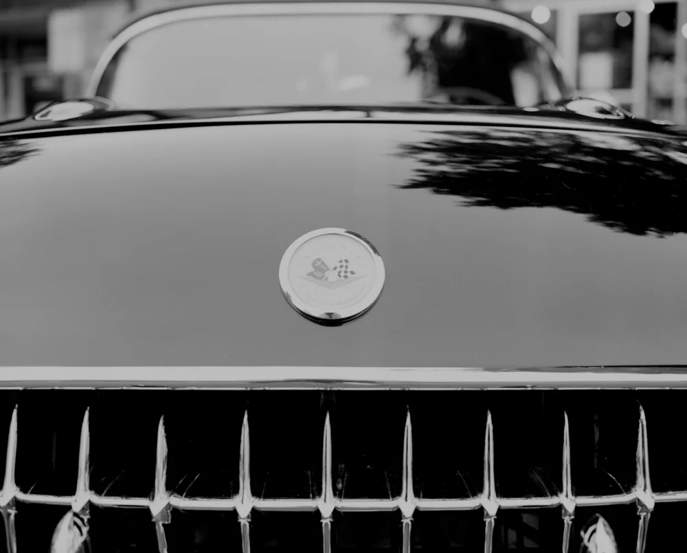 That's a mean grille. Image taken with Mamiya RB67 + Fujifilm Acros Neopan 100 and developed in Ilford Ilfosol 3.