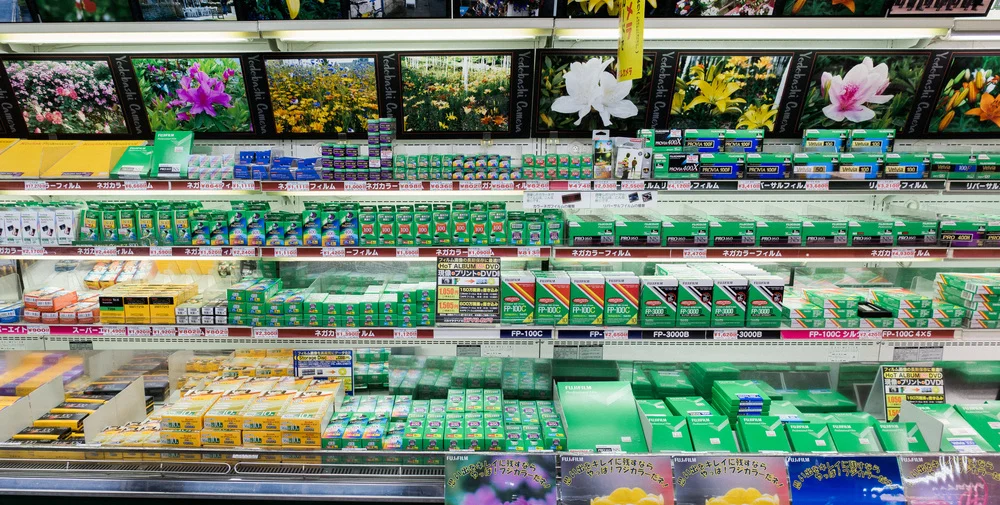 All the film you need at Yodobashi Camera