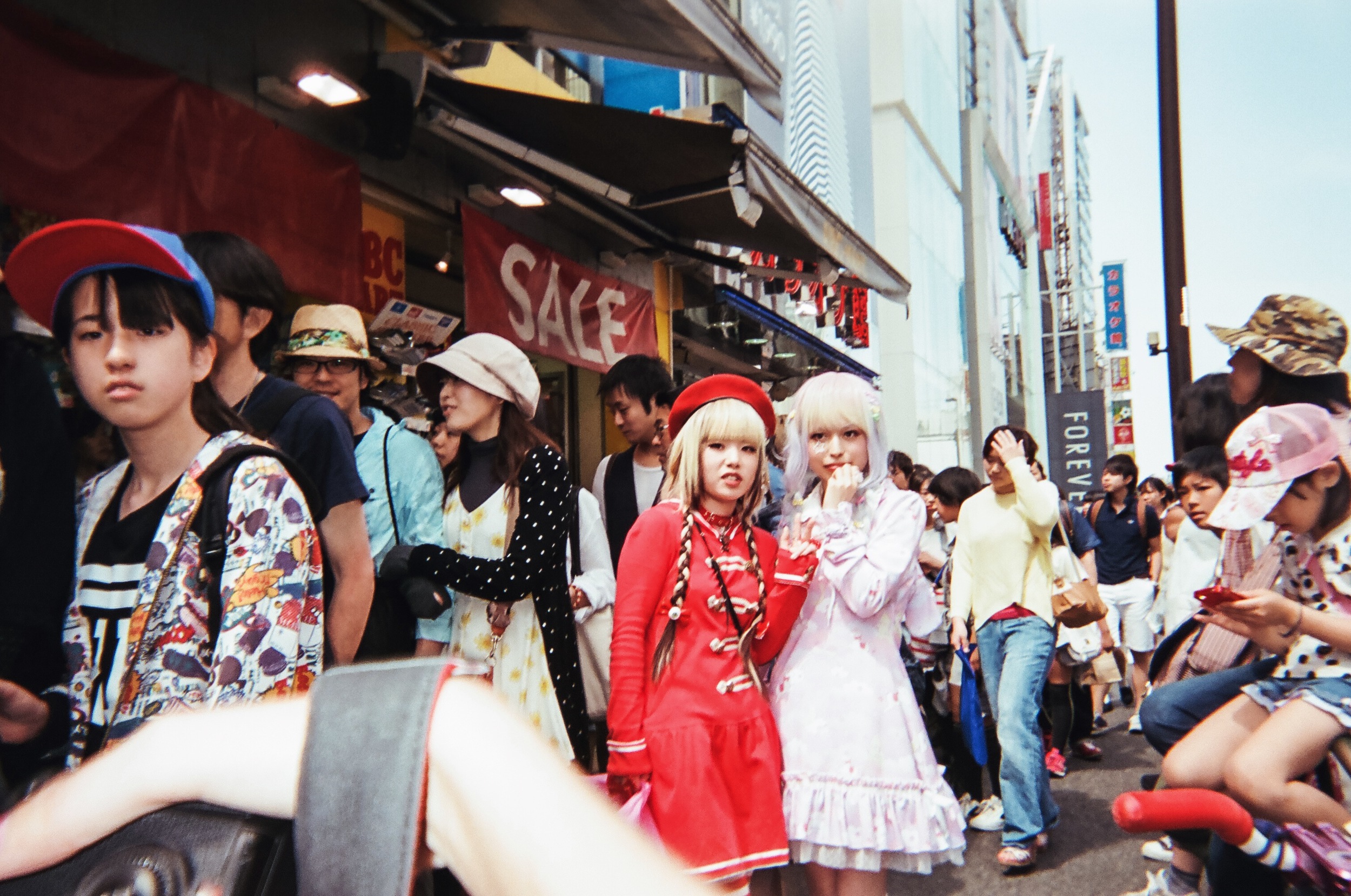Shooting Harajuku girls