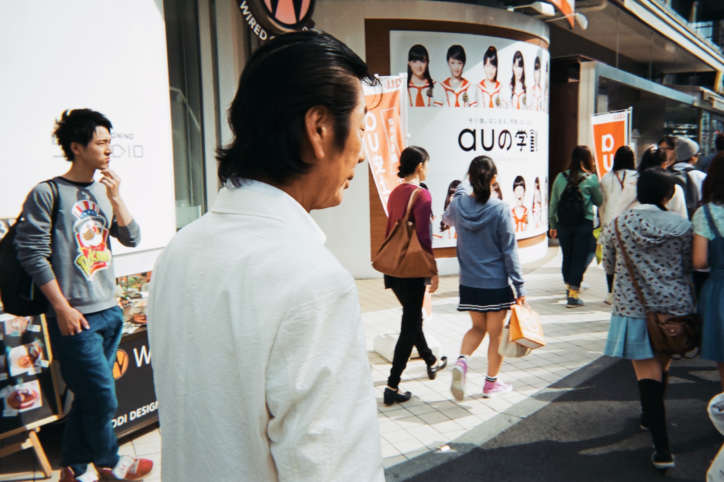 Getting more stylish with age, Harajuku