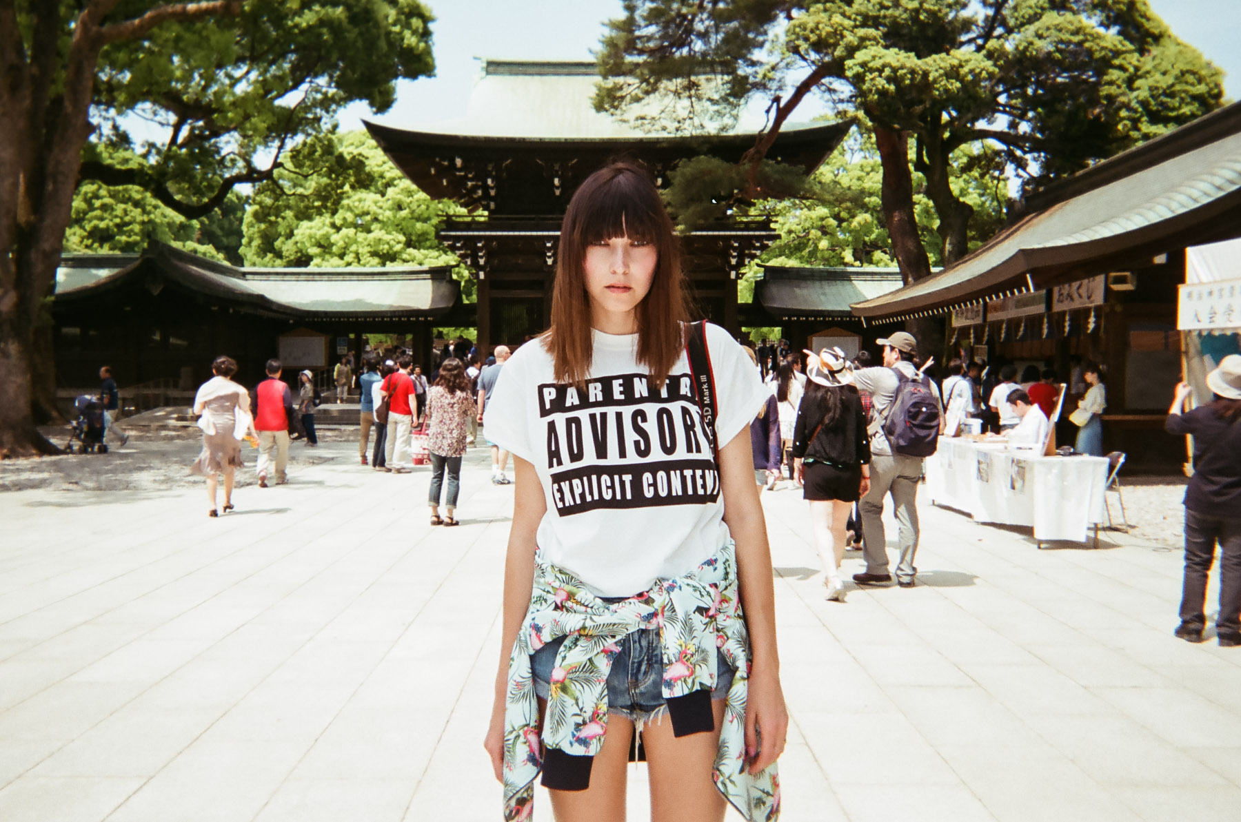 Ania in Yoyogi Park