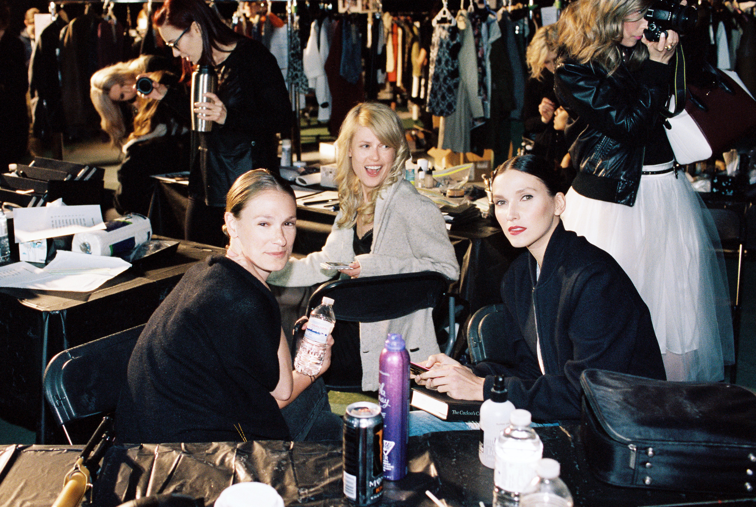 A few of Calgary's top models, Lauren Berry, Kim Noseworthy and Ania B