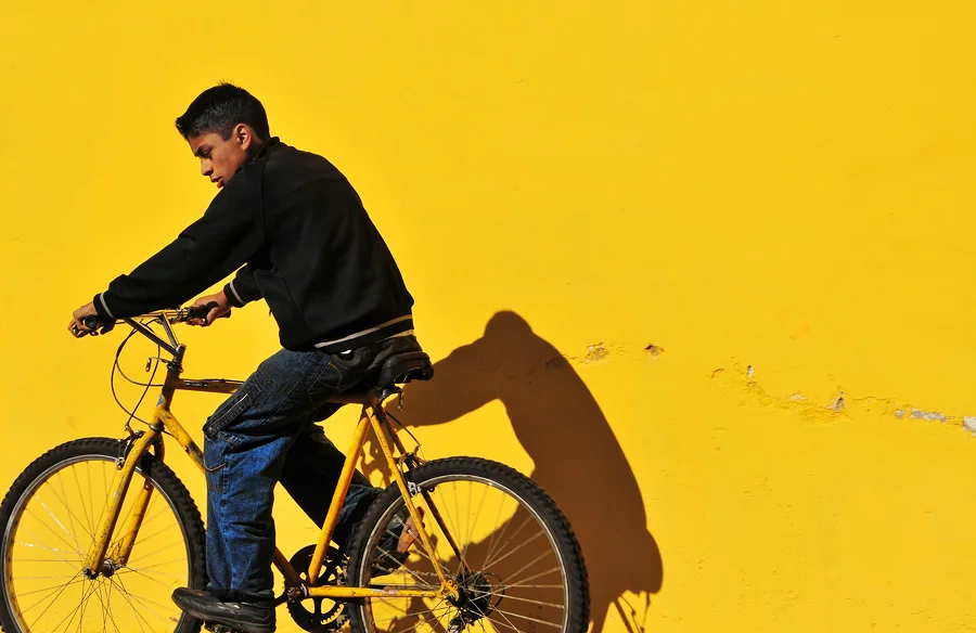 Bicicleta Amarilla