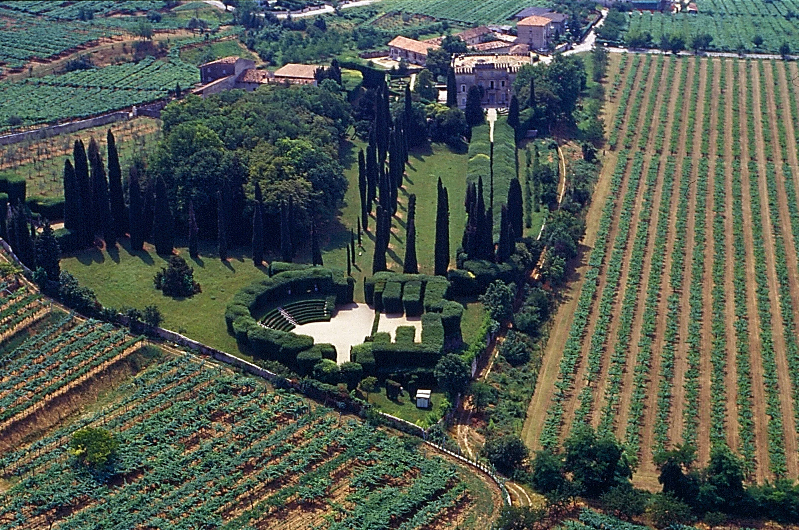 Teatro di verzura dei Giardini Guerrieri Rizzardi