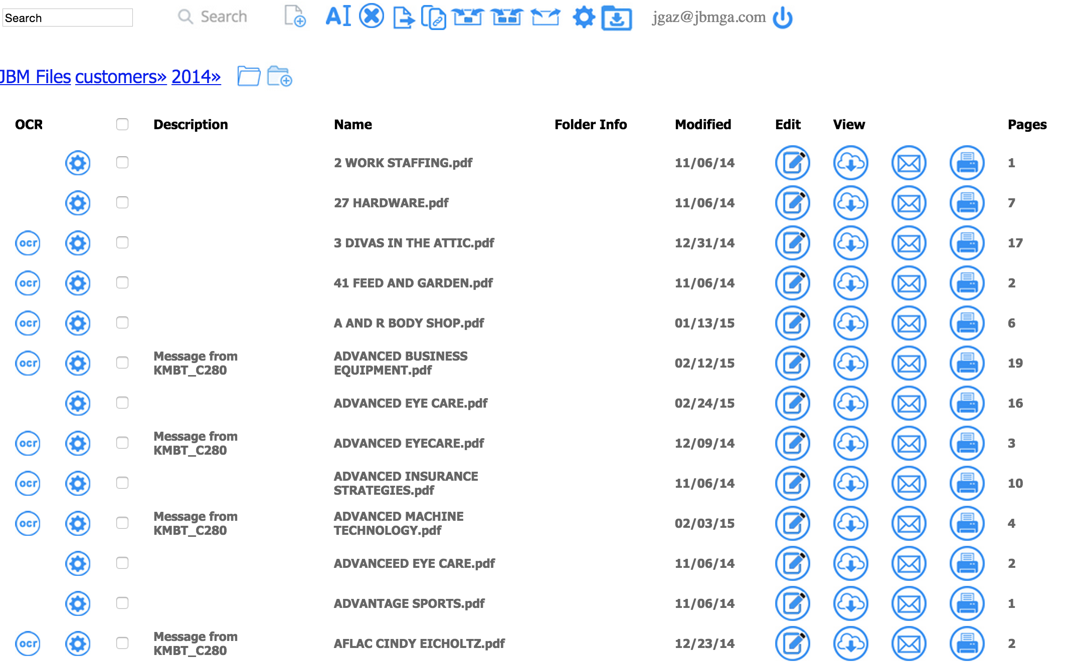 Web Document Managment