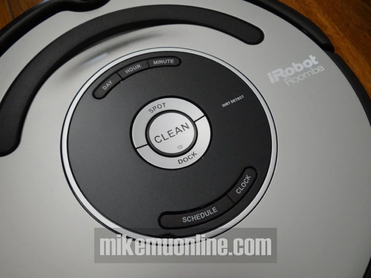 Roomba 560 Control Panel