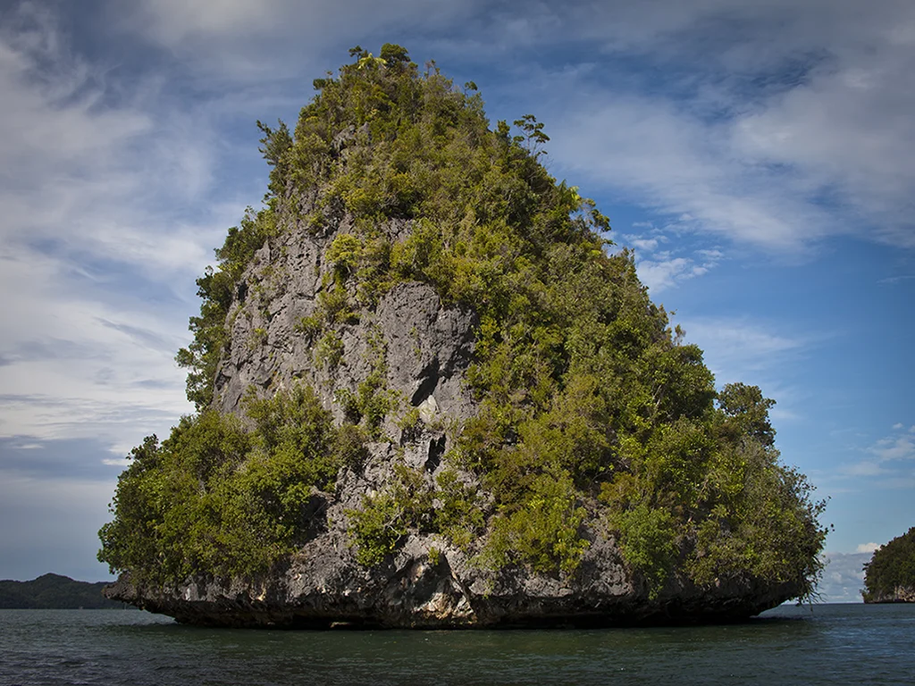 Limestone island