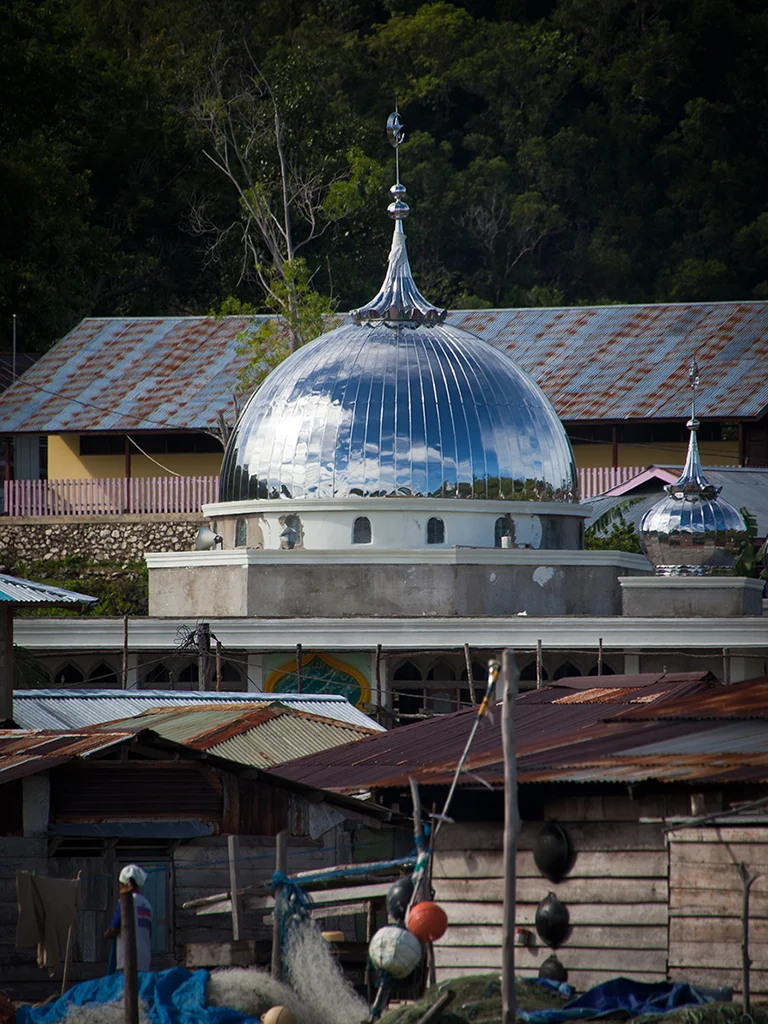 Mosque in the village of Arguni